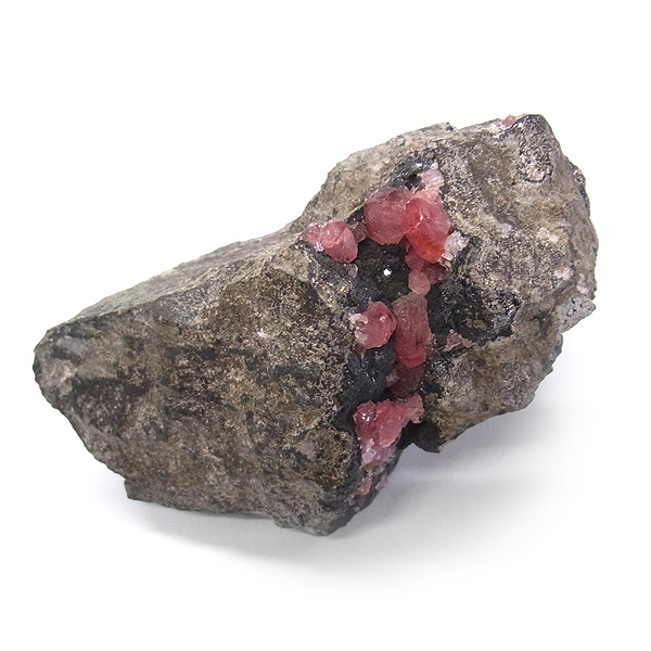 インカローズ(ロードクロサイト)原石 母岩付き 498g